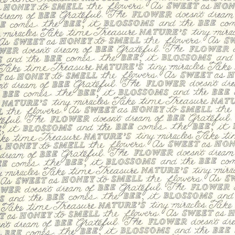Moda Fabric Moda Bee Grateful  - The Sewing Studio
