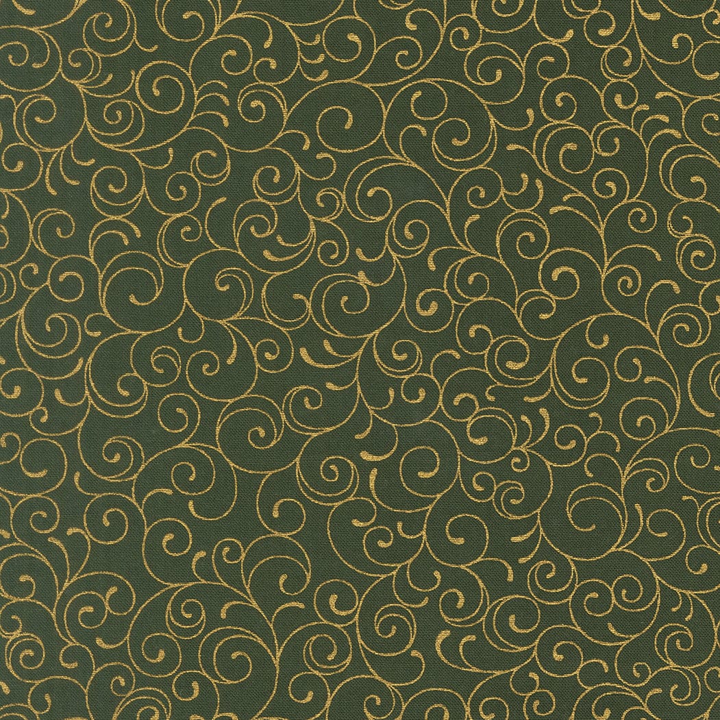 Moda Fabric Moda Merry Manor Metallic 2025  - The Sewing Studio