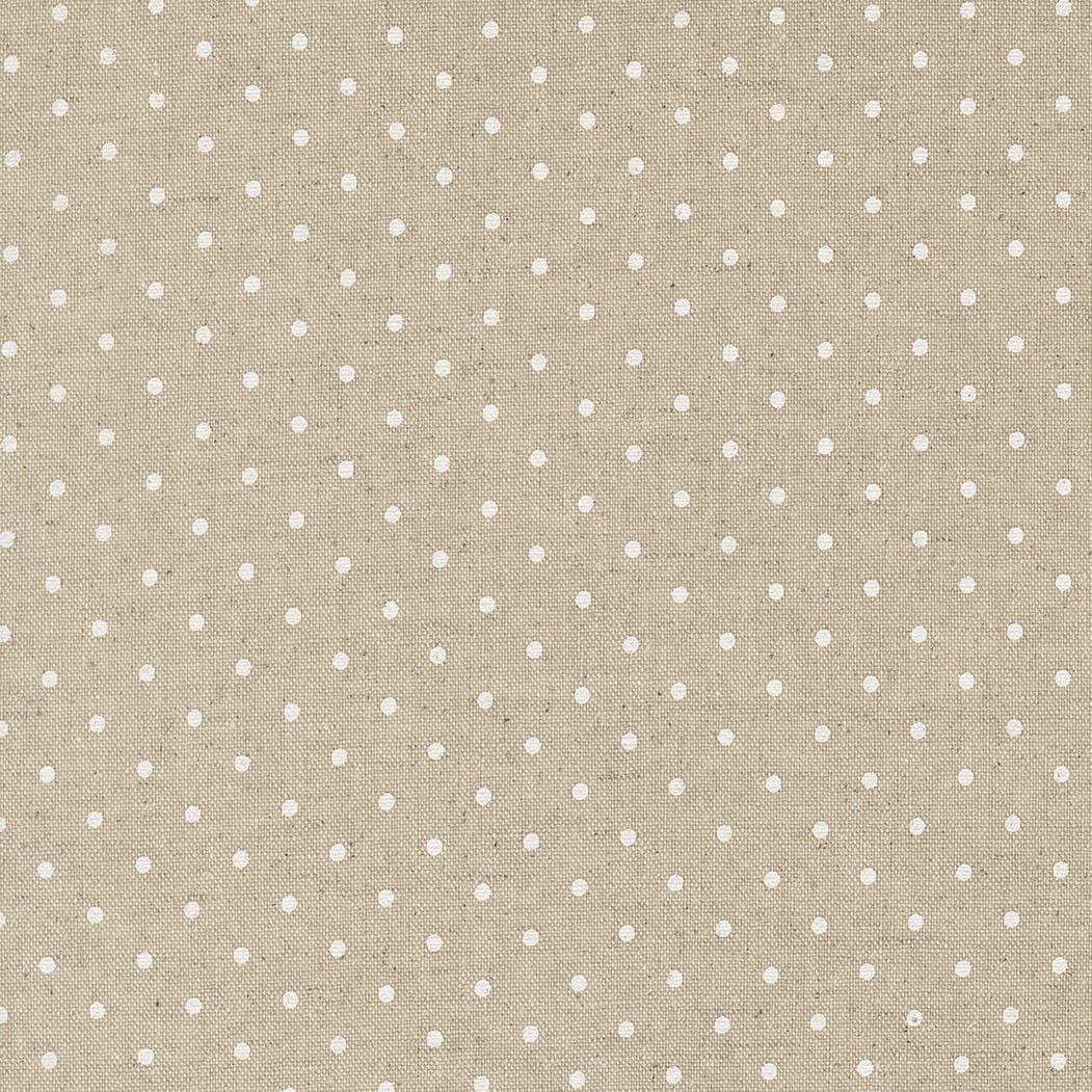 Creams and Naturals Spots and Dots Moda Fabric Moda Dearly Beloved Cotton Linen in Veil Dots Mochi Lace - The Sewing Studio