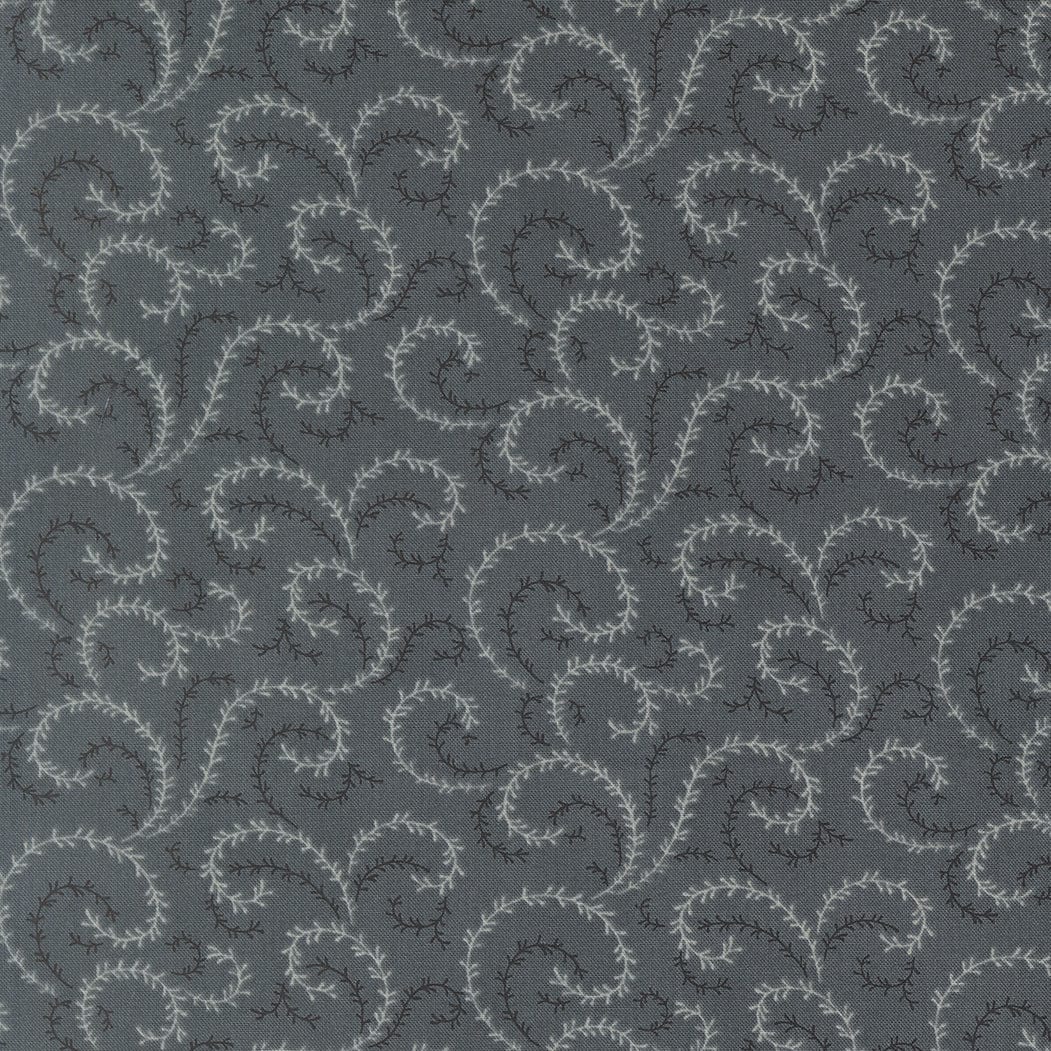 Blue Floral Moda Fabric Moda Breathtaking Blues - The Sewing Studio