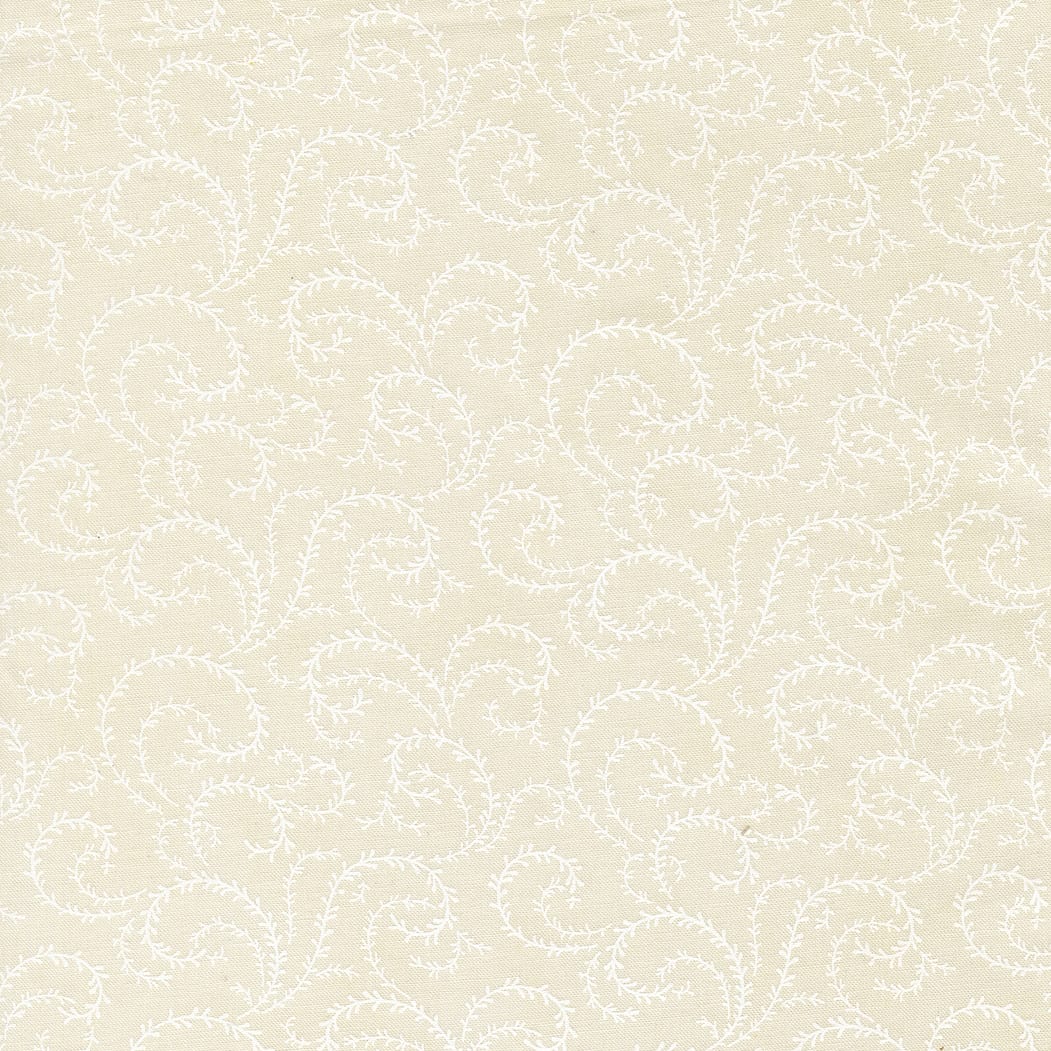 Creams and Naturals Floral Moda Fabric Moda Breathtaking Blues - The Sewing Studio