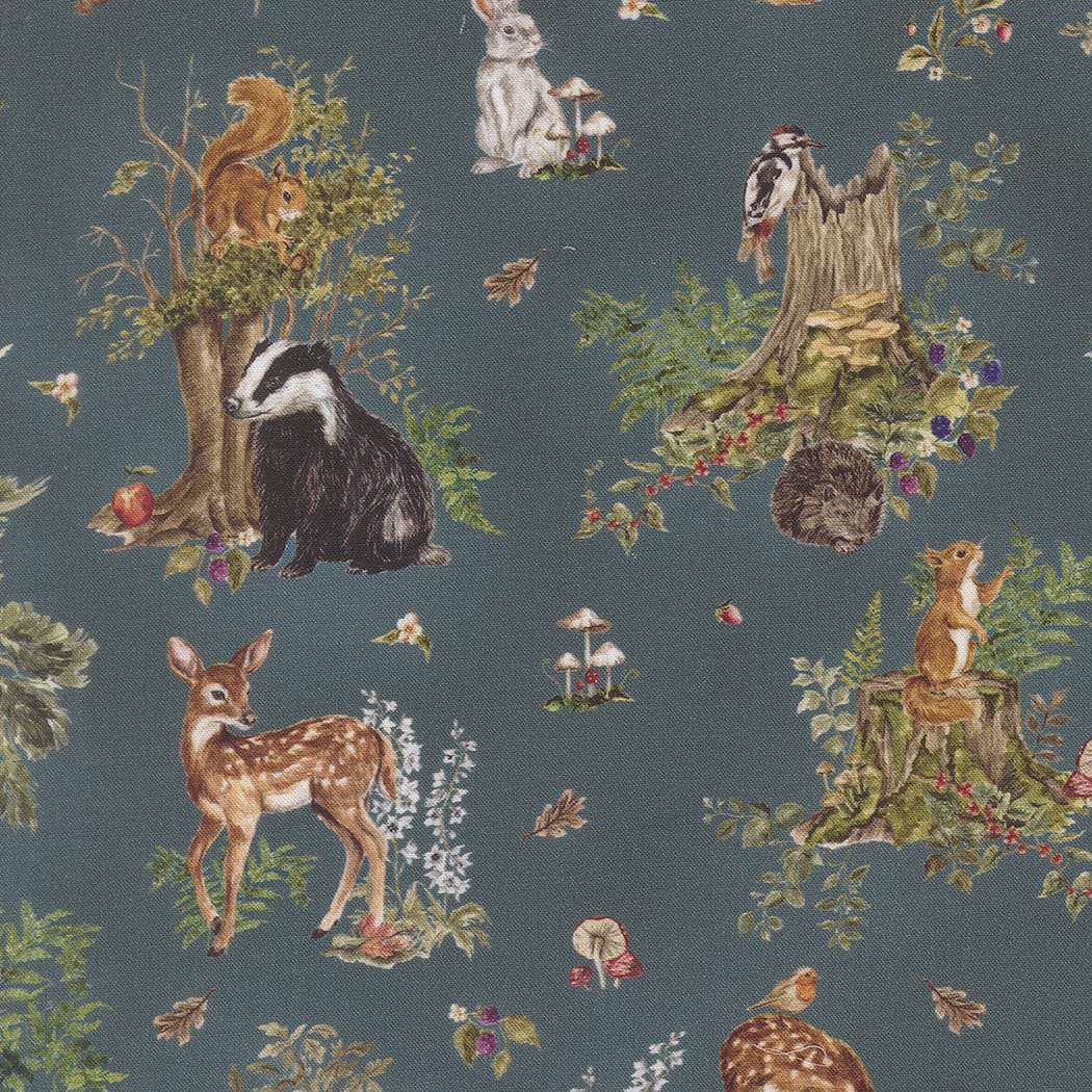 Blue Childrens Moda Fabric Moda Fable and Fern - The Sewing Studio