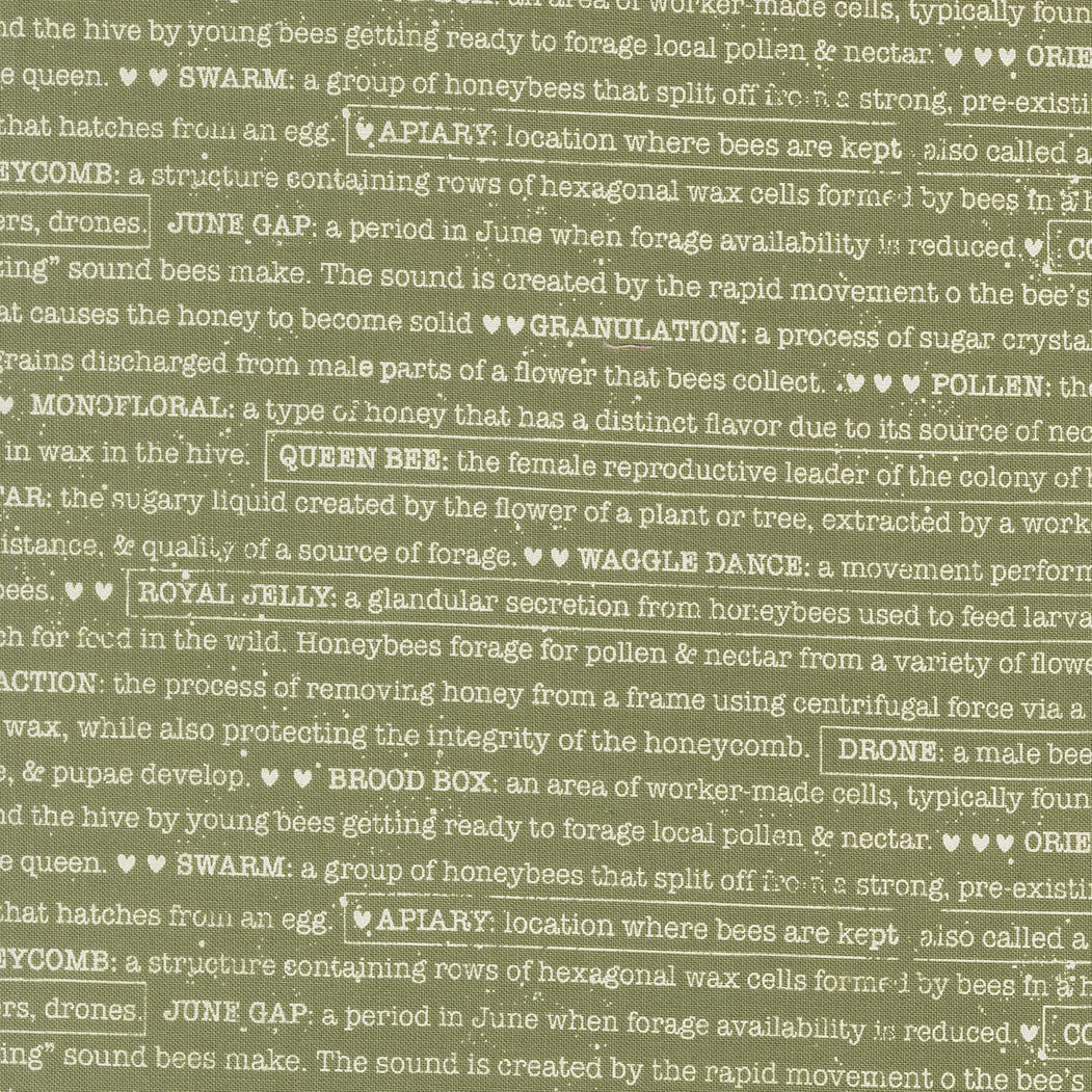 Moda Fabric Moda Wild Honey  - The Sewing Studio