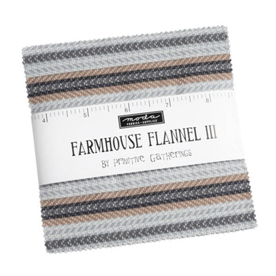 Moda Farmhouse Flannels III Charm Pack 49270PPF