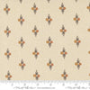 Moda Fluttering Leaves Daisy Duo Beech White 9733-21 Ruler Image