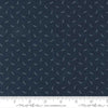 Moda Fluttering Leaves Dots Blue Spruce 9738-14 Ruler Image