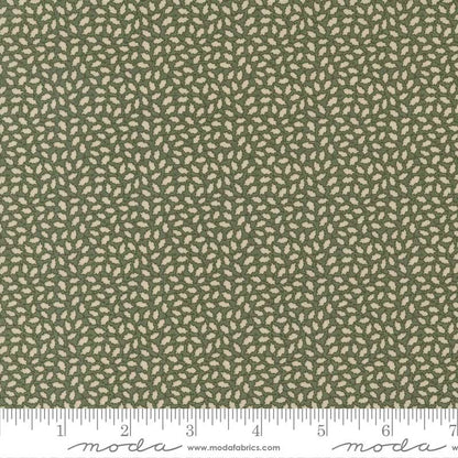 Moda Fluttering Leaves Petite Evergreen 9736-15 Ruler Image