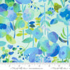 Moda Gradients Auras Dreamy Flowers Turquoise 33730-14 Ruler Image