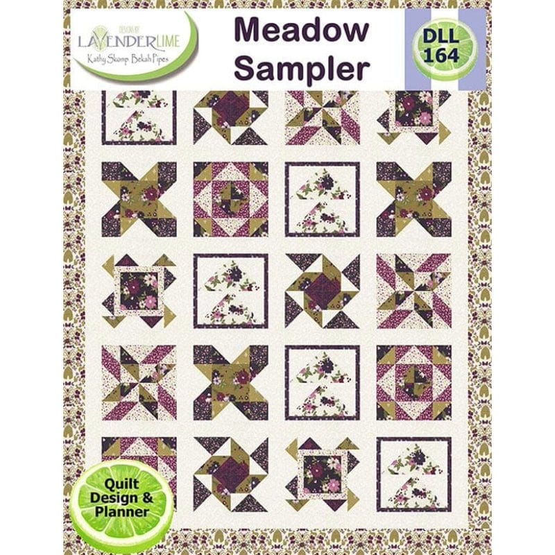 Moda Patterns Meadow Sampler Quilt Sampler Design Pattern  - The Sewing Studio