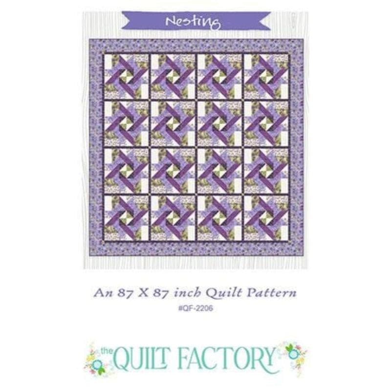 Moda Patterns The Quilt Factory Quilt Pattern Nesting  - The Sewing Studio