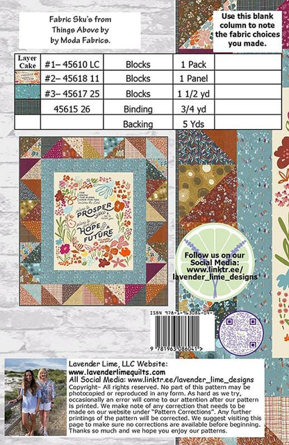 Moda Patterns Things Above Easy Panel Pattern Book  - The Sewing Studio