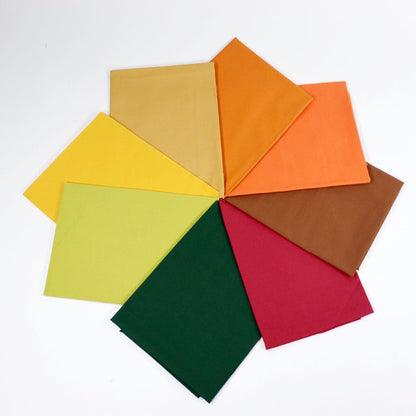 Moda Bella Solids Harvest Hues 8 Piece Fat Quarter Bundle