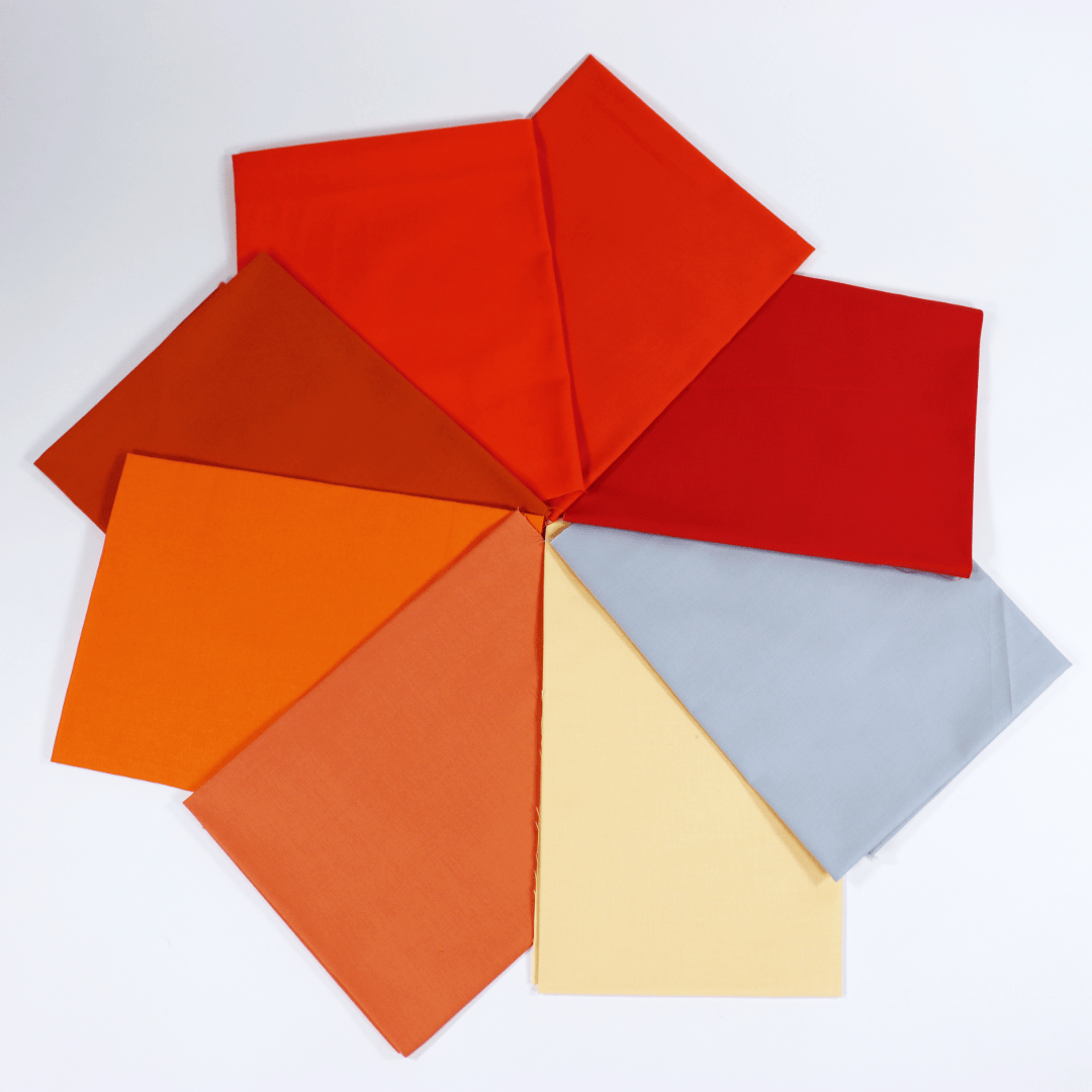 Moda Bella Solids Pumpkin Patch 8 Piece Fat Quarter Bundle