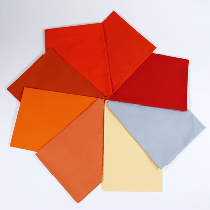 Moda Bella Solids Pumpkin Patch 8 Piece Fat Quarter Bundle