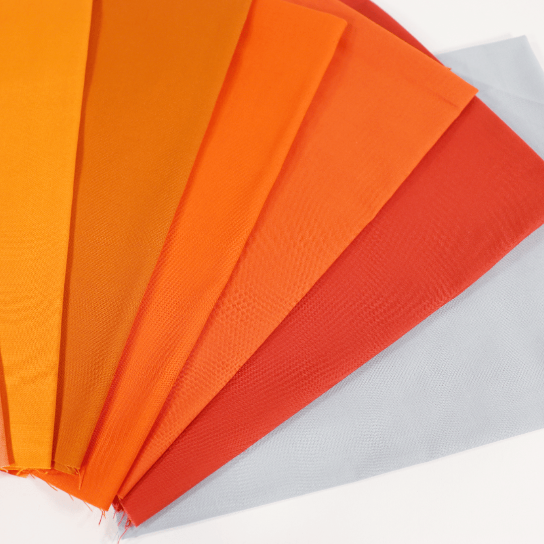 Moda Bella Solids Pumpkin Patch 8 Piece Fat Quarter Bundle