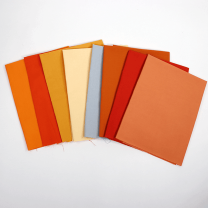 Moda Bella Solids Pumpkin Patch 8 Piece Fat Quarter Bundle