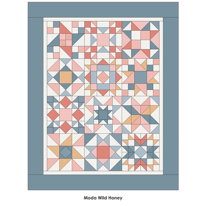 Moda Wild Honey Quillow Bundle