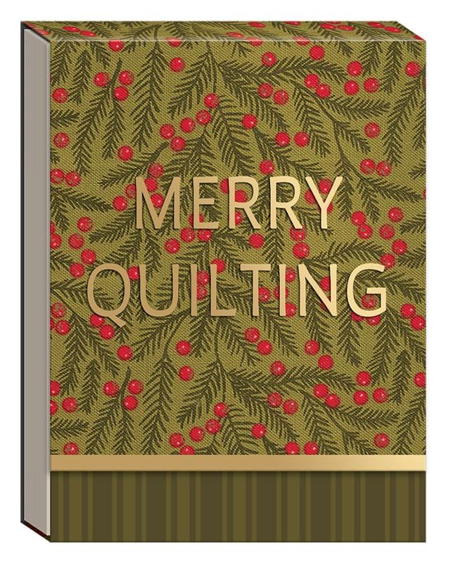 Moda Quilting Accessories Berry and Pine Pocket Notebook  - The Sewing Studio