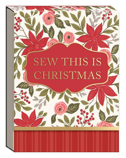 Moda Quilting Accessories Berry and Pine Pocket Notebook  - The Sewing Studio