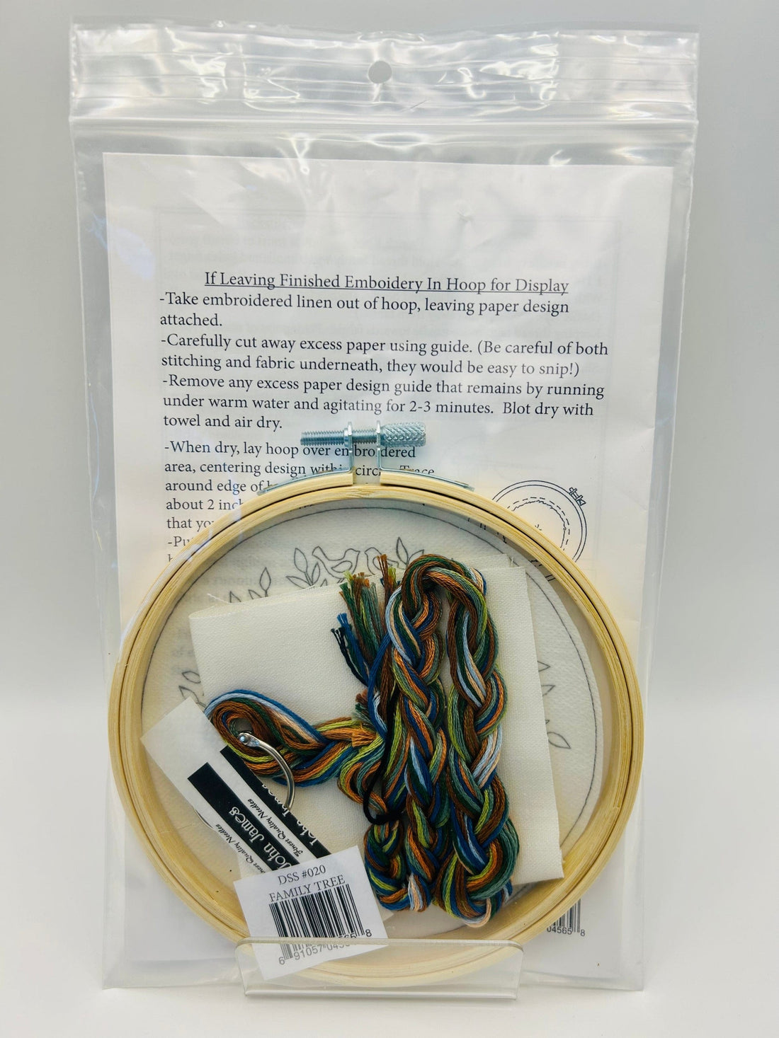 Family Tree 5" Embroidery Kit