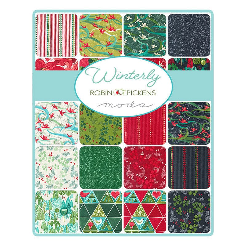 Moda Winterly Charm Pack 48760PP Swatch Image