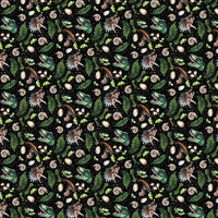Northcott Fabrics Paleo Tales Digital Multi Toss Black dp26784-99 Main Image