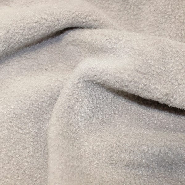 Oddies Fabric Fleece Fleece Anti Pil Premium Polar Fleece: Silver  - The Sewing Studio