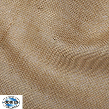 Oddies Fabric No Fat Quarter Hessian Fabric 40 Inch Wide  - The Sewing Studio for sale UK - The Sewing Studio