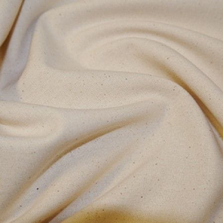 White Oddies Textiles Fabric Calico John Louden Osnaberg Natural Seeded Cotton - The Sewing Studio