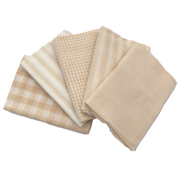 Oddies Textiles Fabric Pre Cuts Woven Cotton Homespun Fat Quarter Pack  - The Sewing Studio