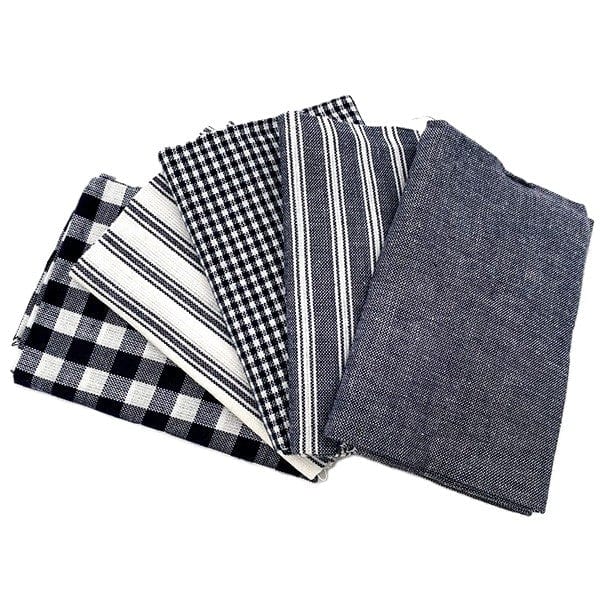 Oddies Textiles Fabric Pre Cuts Woven Cotton Homespun Fat Quarter Pack  - The Sewing Studio