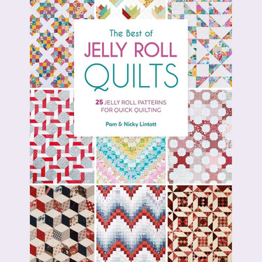 Pam and Nicky Quilts Books The Best of Jelly Roll Quilts By Pam and Nicky Lintott  - The Sewing Studio for sale UK - The Sewing Studio
