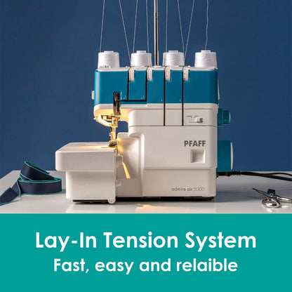 Pfaff Sewing Machines Pfaff Admire Air 5000 Overlocker  - The Sewing Studio