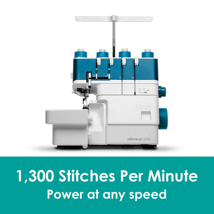 Pfaff Sewing Machines Pfaff Admire Air 5000 Overlocker  - The Sewing Studio