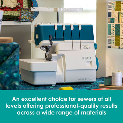 Pfaff Sewing Machines Pfaff Admire Air 5000 Overlocker  - The Sewing Studio