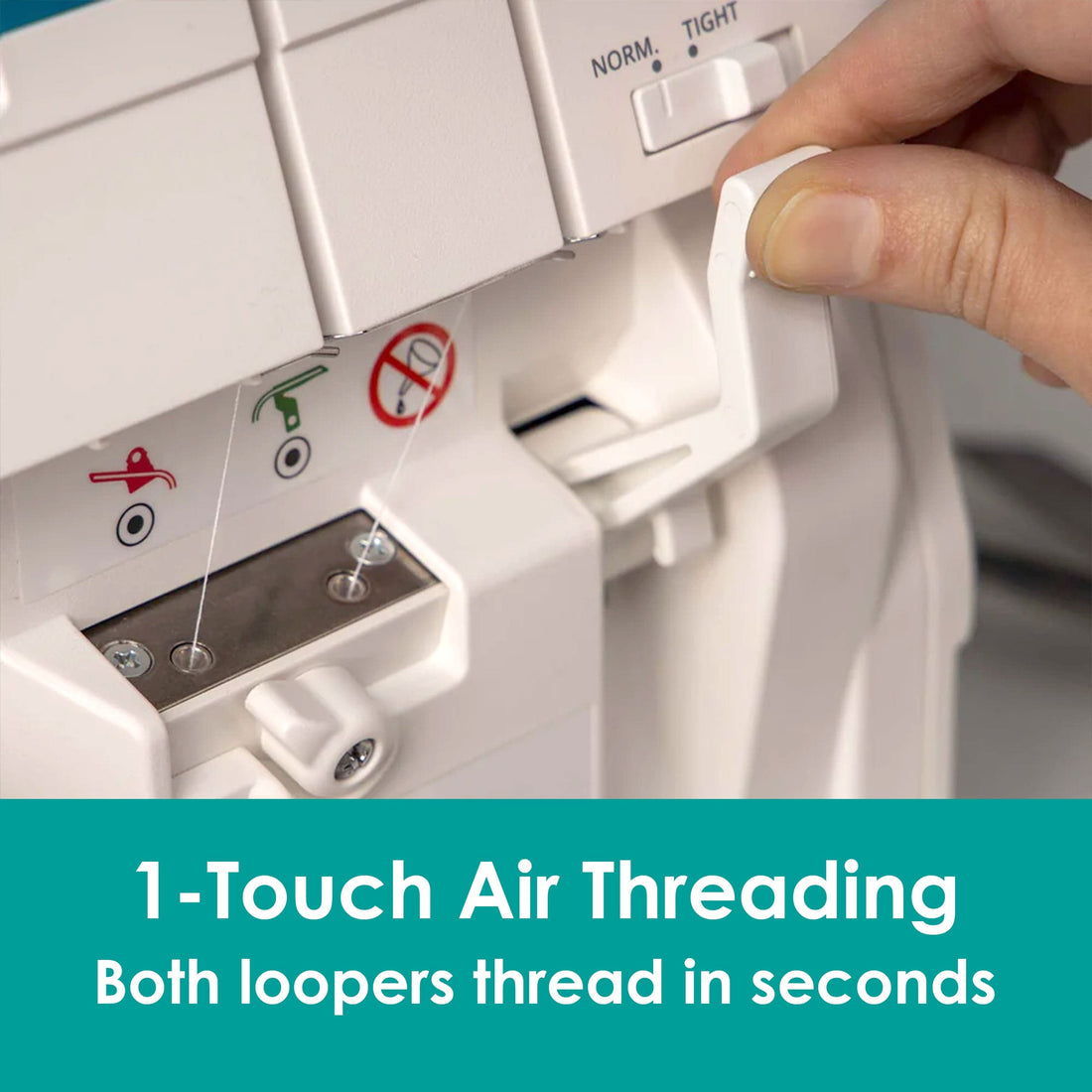 Pfaff Sewing Machines Pfaff Admire Air 5000 Overlocker  - The Sewing Studio