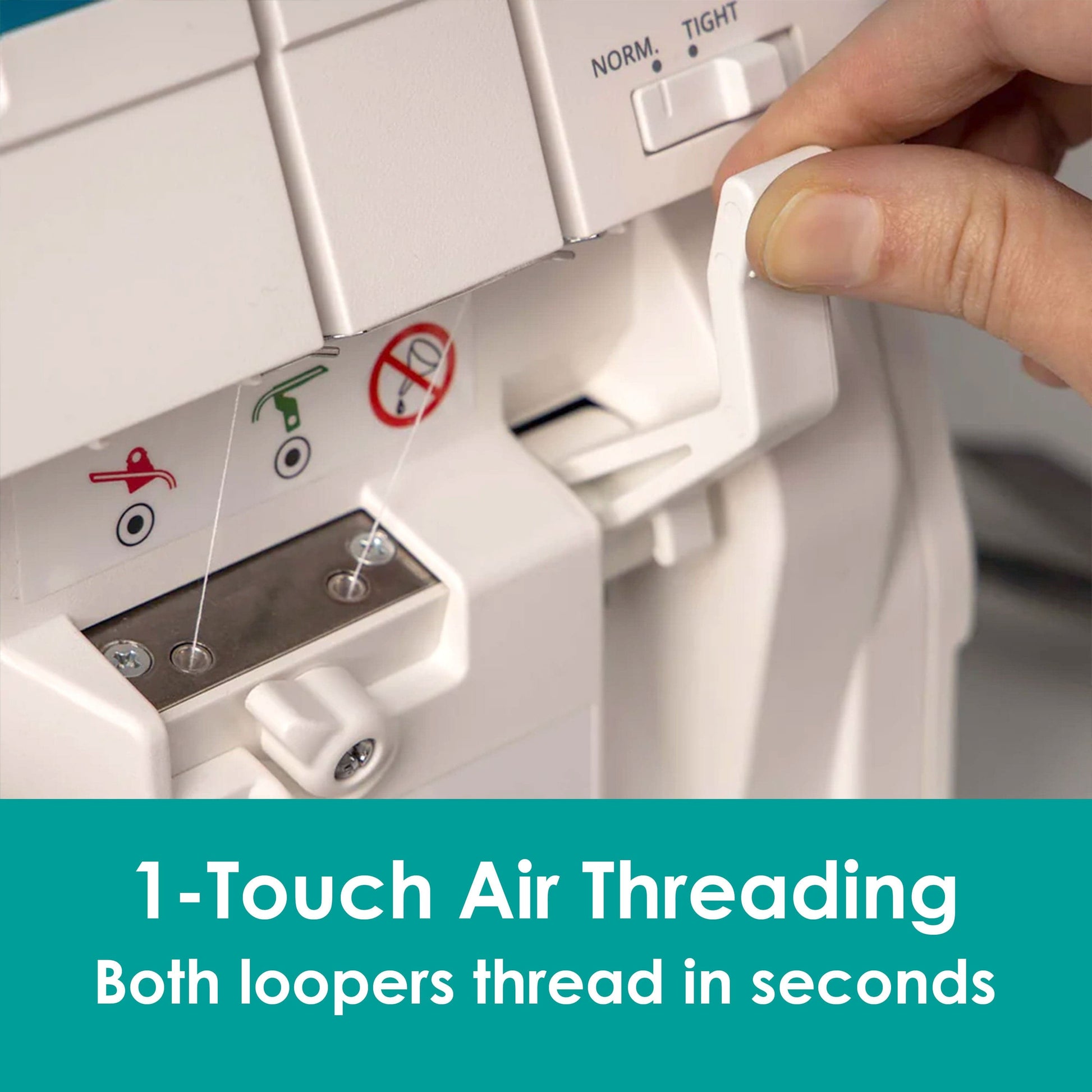 Pfaff Sewing Machines Pfaff Admire Air 5000 Overlocker  - The Sewing Studio