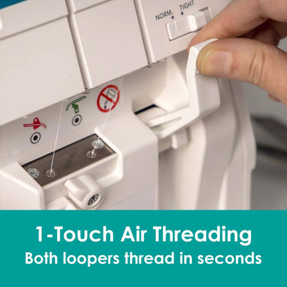 Pfaff Sewing Machines Pfaff Admire Air 5000 Overlocker  - The Sewing Studio