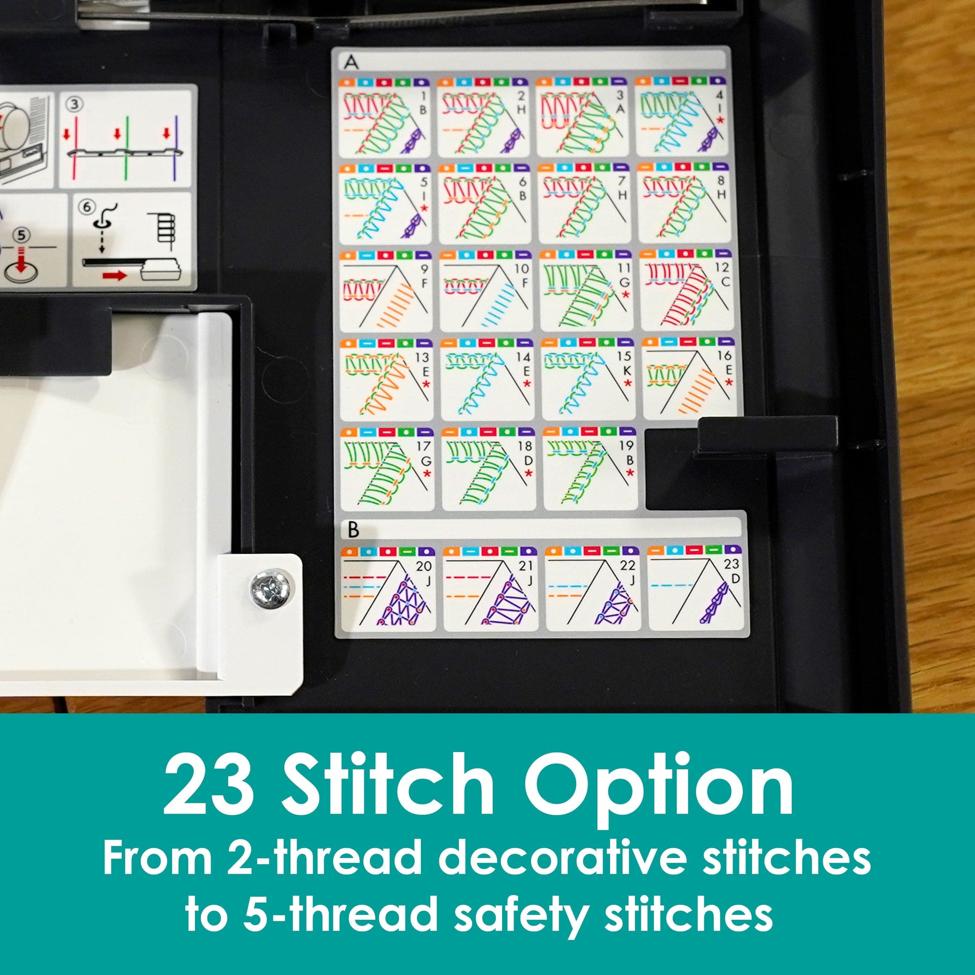 Pfaff Sewing Machines Pfaff Admire Air 6000 Coverlock Machine  - The Sewing Studio