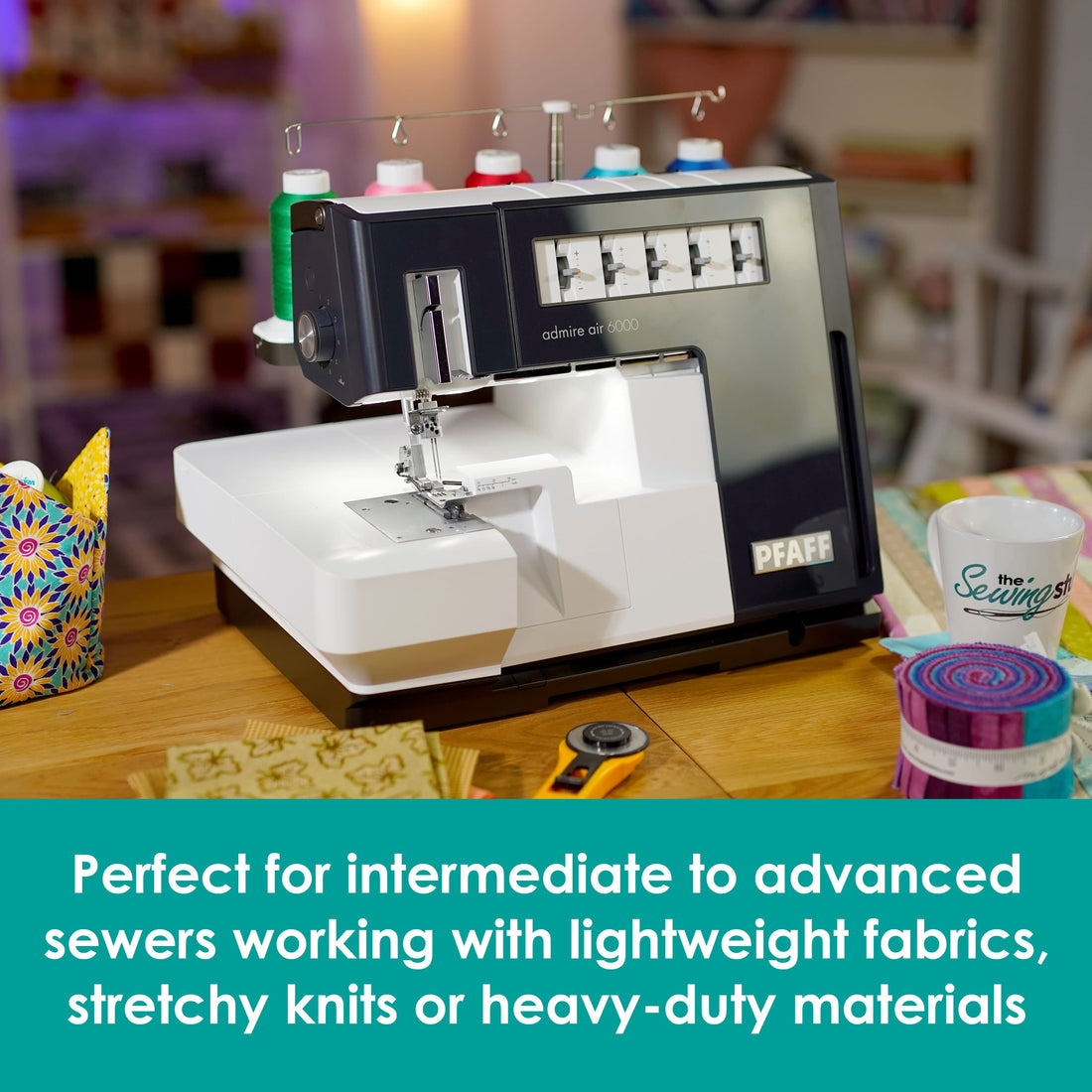 PFAFF Admire Air 6000 Coverlock Machine