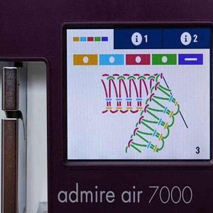 PFAFF Admire Air 7000 Coverlock Machine