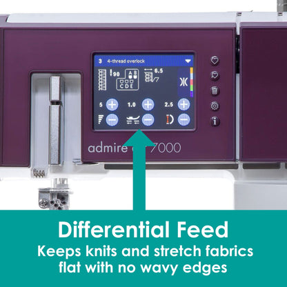 PFAFF Admire Air 7000 Coverlock Machine