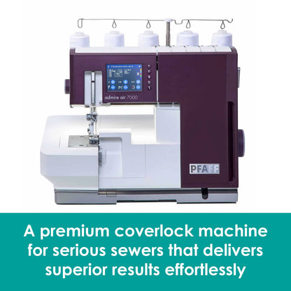 PFAFF Admire Air 7000 Coverlock Machine