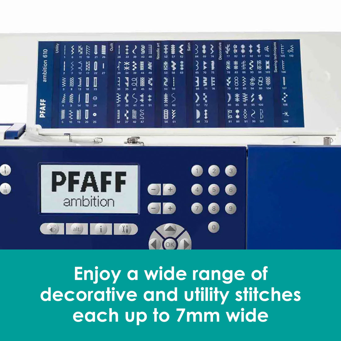 Pfaff Ambition 610 Sewing Machine