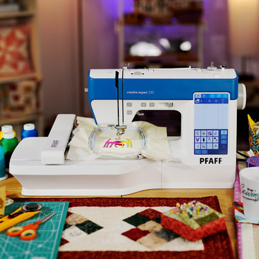 Pfaff Sewing Machines Pfaff Creative Expect 350 Sewing & Embroidery Machine  - The Sewing Studio for sale UK - The Sewing Studio