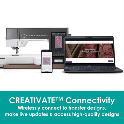 Pfaff Sewing Machines PFAFF Creative Expression 750 Sewing and Embroidery Machine  - The Sewing Studio