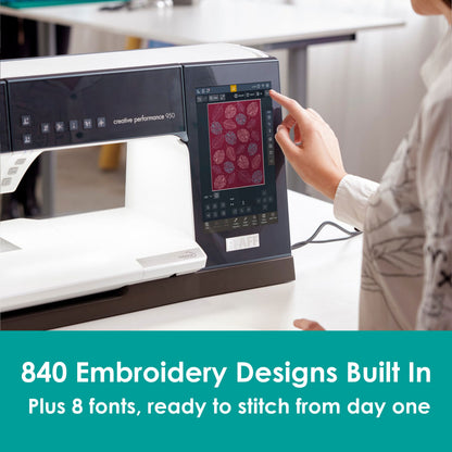 PFAFF Creative Performance 950 Sewing and Embroidery Machine