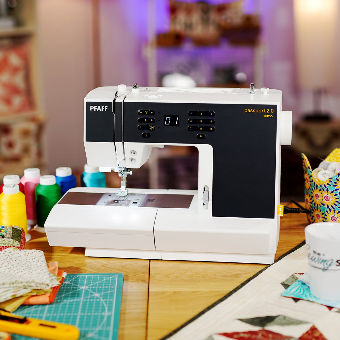 Pfaff Sewing Machines Pfaff Passport 2.0 Sewing Machine  - The Sewing Studio