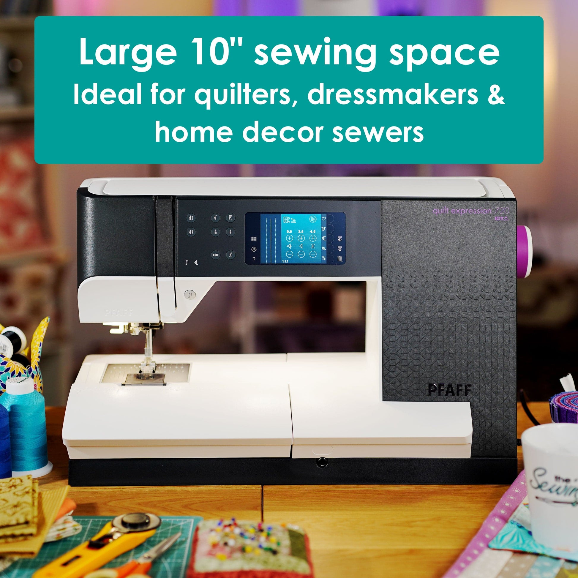 Pfaff Sewing Machines Pfaff Quilt Expression 720 Sewing Machine  - The Sewing Studio