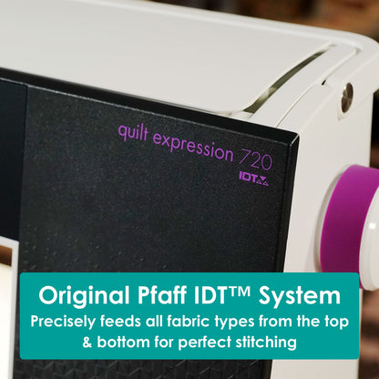 Pfaff Sewing Machines Pfaff Quilt Expression 720 Sewing Machine  - The Sewing Studio
